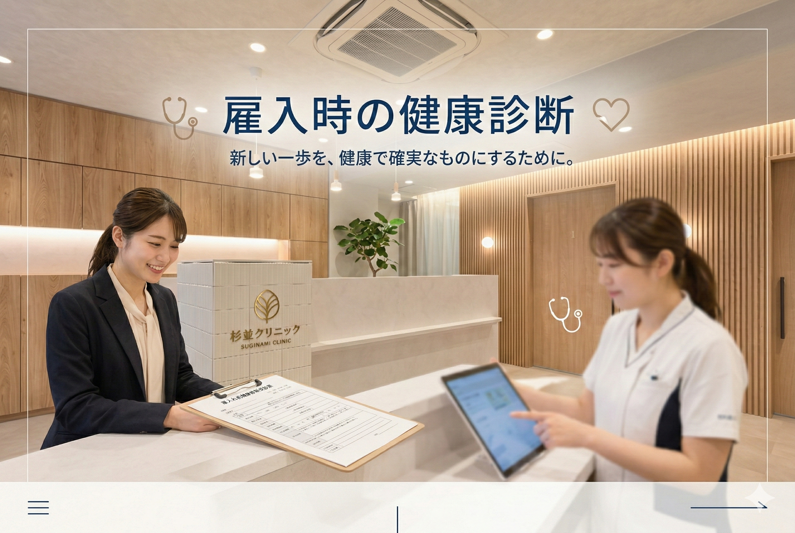 雇用時の健康診断