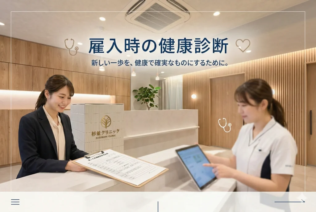 雇用時の健康診断